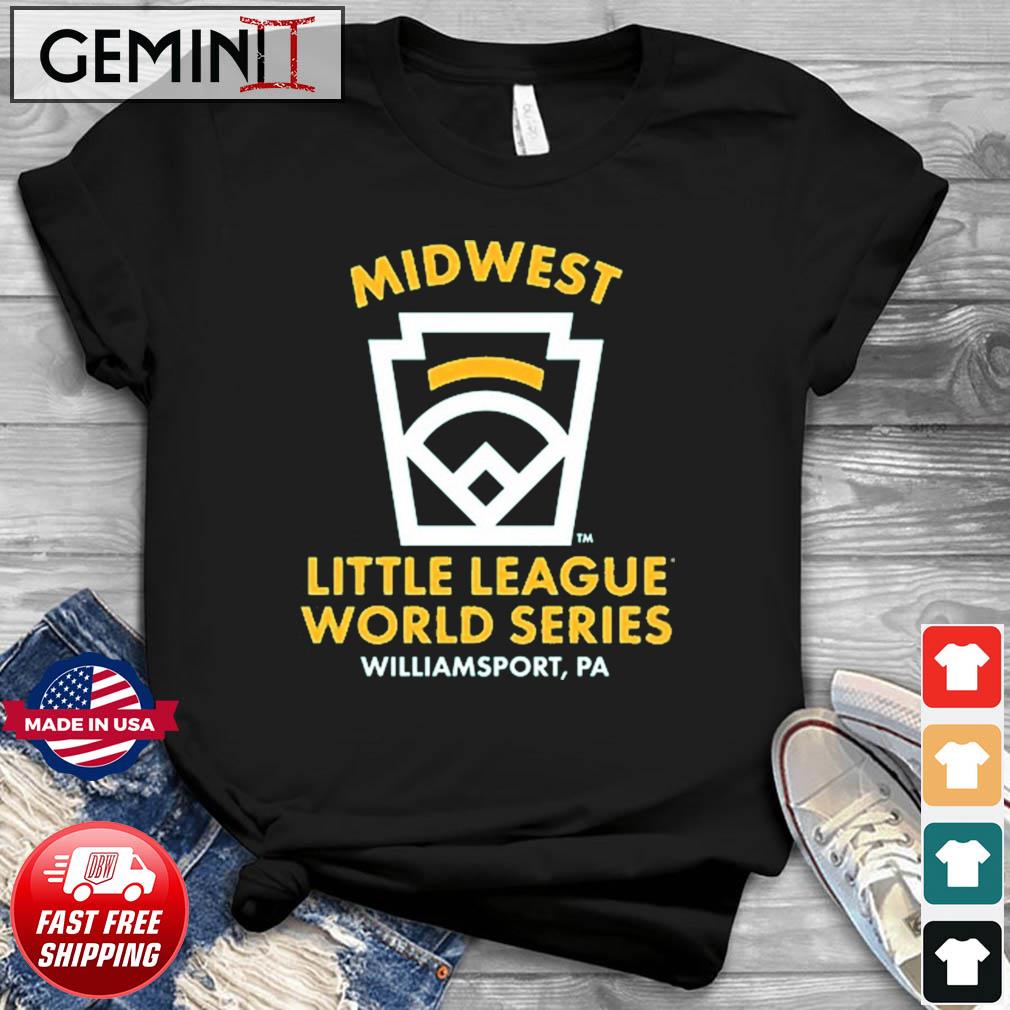 MIDWEST LITTLE LEAGUE WORLD SERIES JERSEY T SHIRT Baseball KEARNEY Nebraska  SM