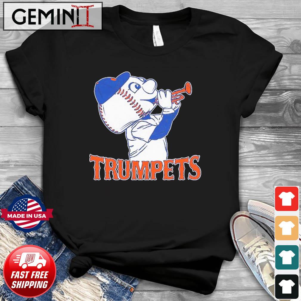 New York Mets Mr. Met Trumpets Shirt, hoodie, sweater, ladies v-neck and  tank top