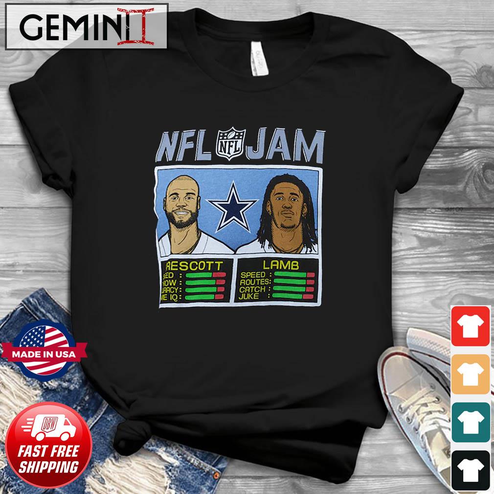 NFL Jam Dallas Cowboys CeeDee Lamb & Dak Prescott Shirt - Teespix - Store  Fashion LLC