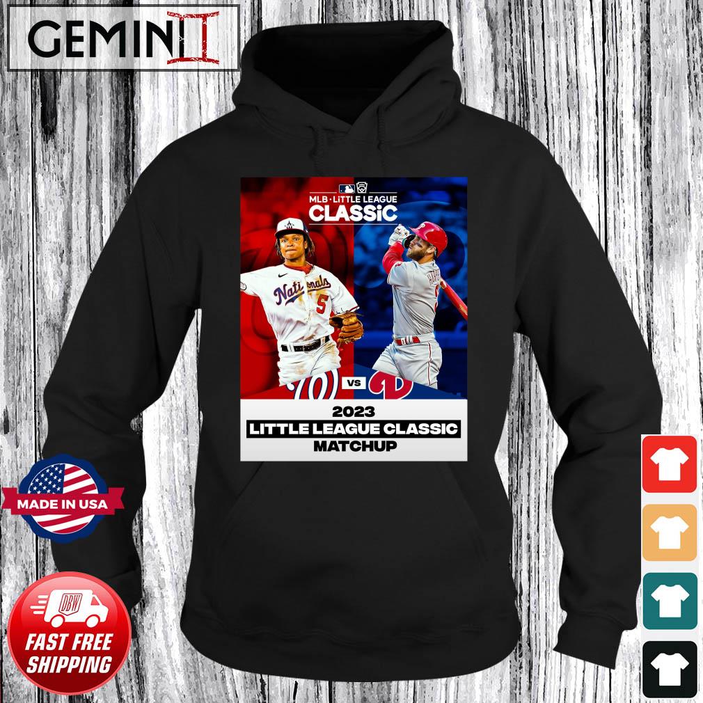 Washington National Vs Philadelphia Phillies 2023 Little League Classic  Matchup Shirt, hoodie, sweater, ladies v-neck and tank top