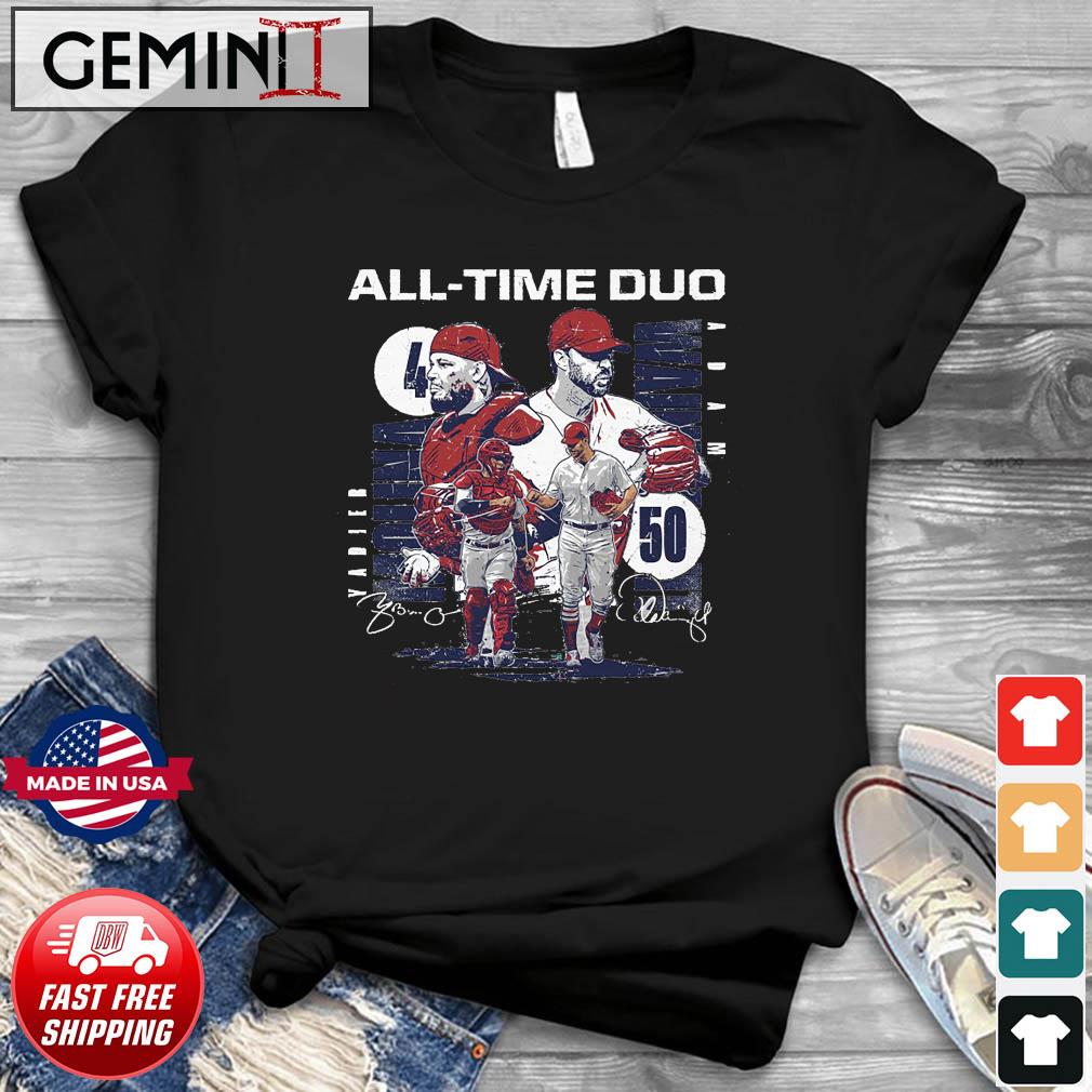 Yadier Molina and Adam Wainwright all-time duo shirt, hoodie