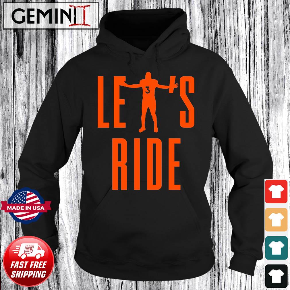 Denver Broncos Russell Wilson Let's Ride T-Shirt Design - Corkyshirt