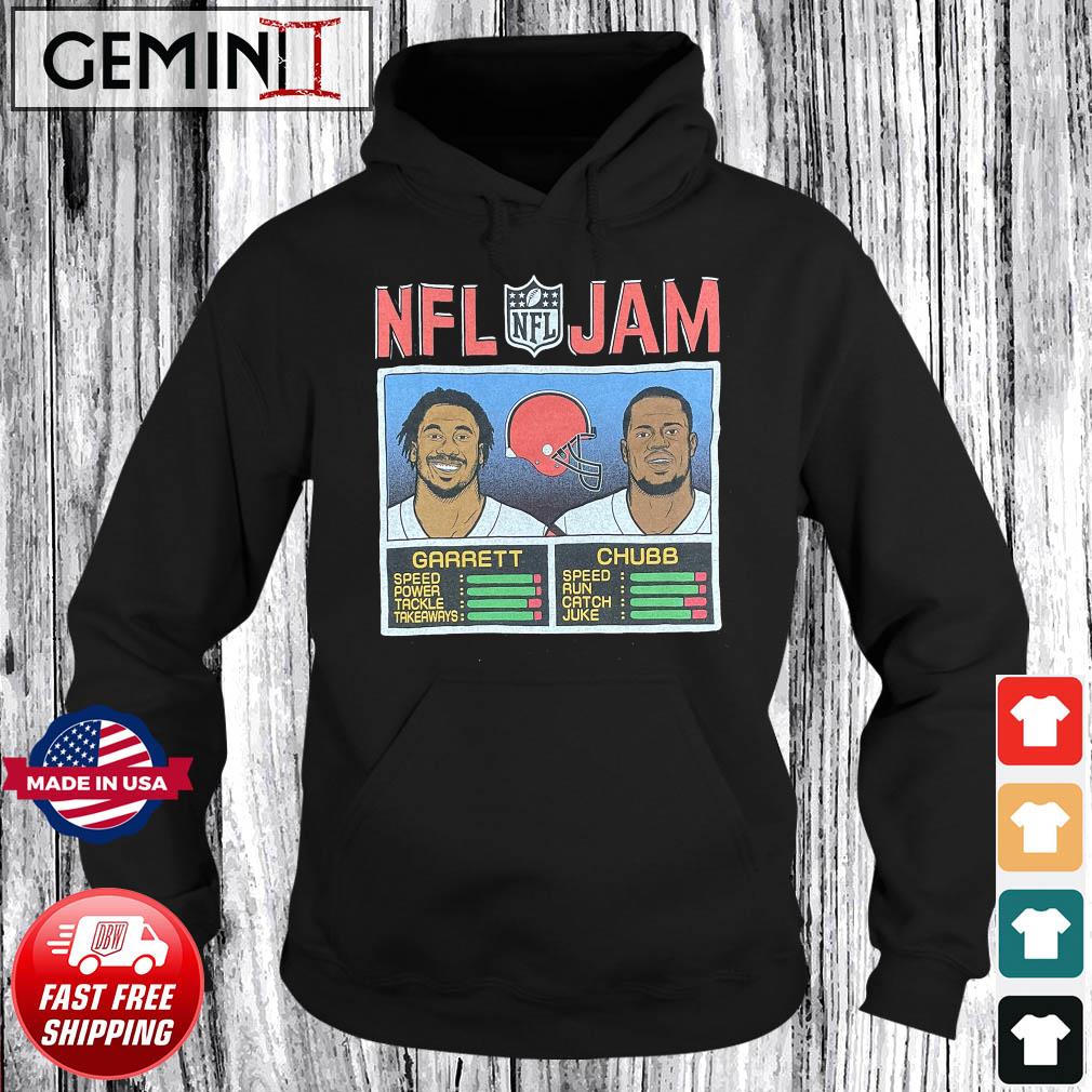 NFL Jam Cleveland Browns Myles Garrett and Nick Chubb shirt, Nick Chubb  shirt, NFL Jam shirt - Cherrycatshop