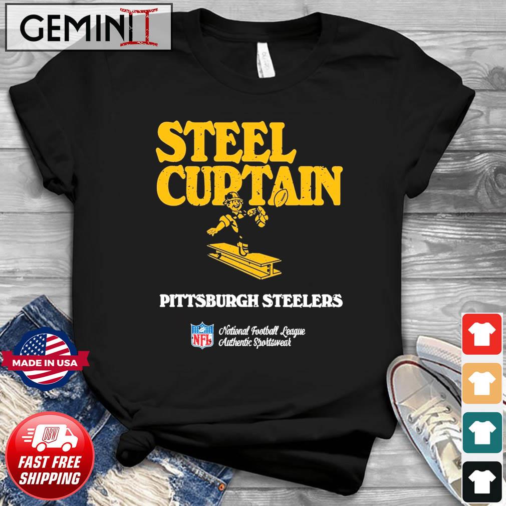 Steel Curtain Pittsburgh Steelers NFL Authentic Sportswear Shirt, hoodie,  sweater, ladies v-neck and tank top