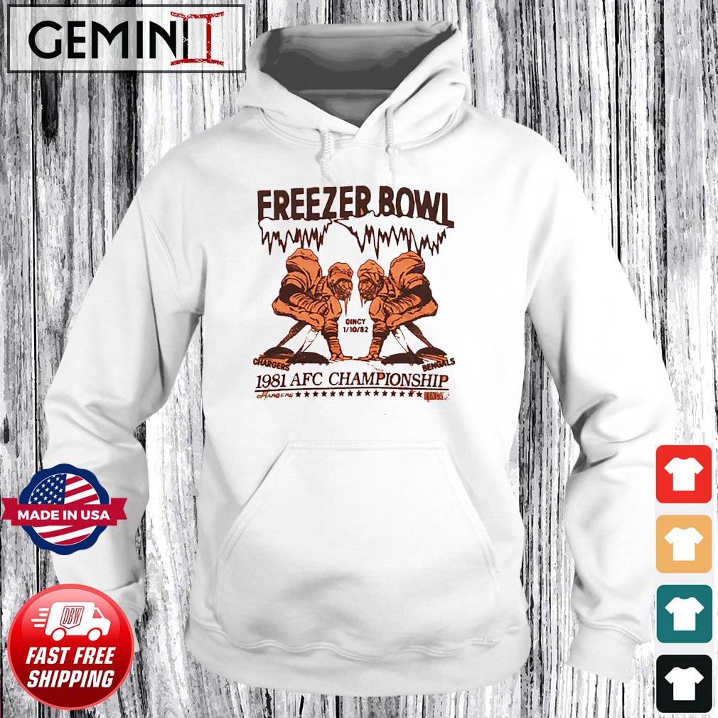 Cincinnati Bengals 1981 Freezer Bowl AFC Championship shirt, hoodie,  sweater, long sleeve and tank top