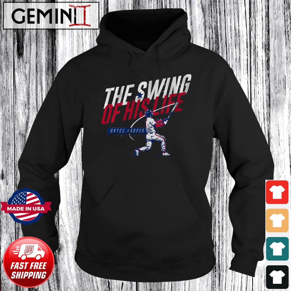 Bryce Harper The Swing of His Life Shirt Philadelphia Phillies