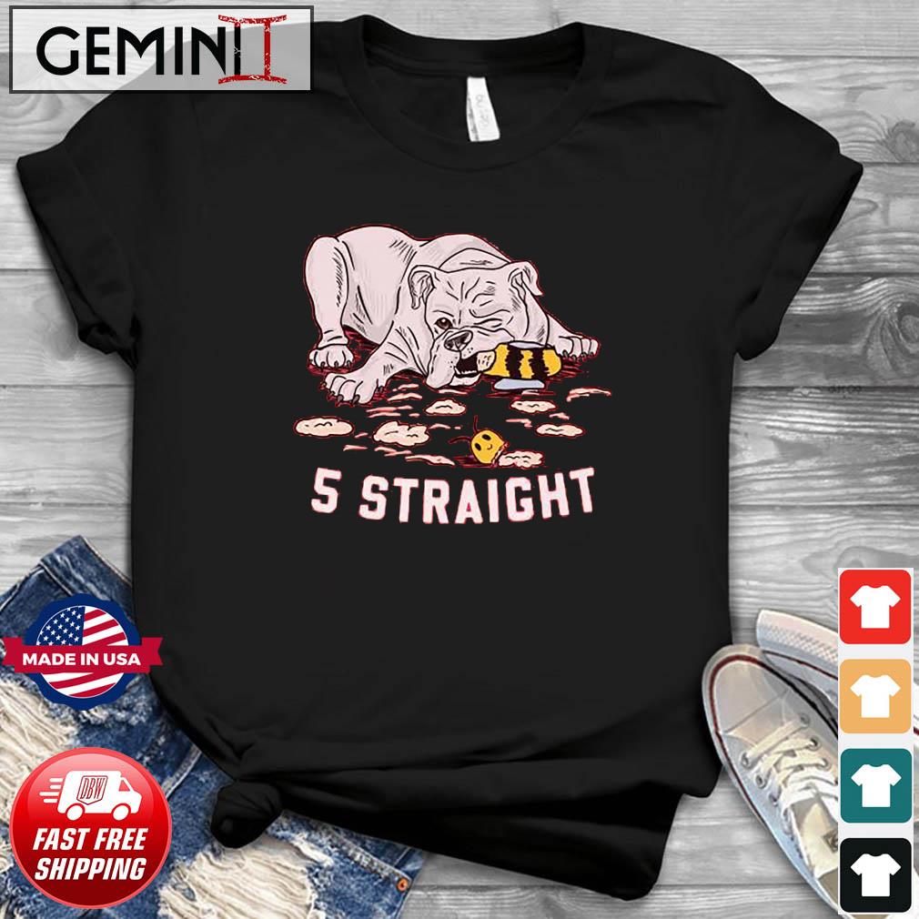 5 Straight Football Shirt