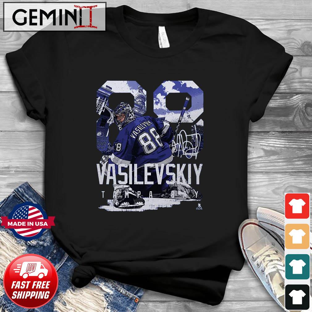 Andrei Vasilevskiy Tampa Bay Lightning Landmark Signature Shirt