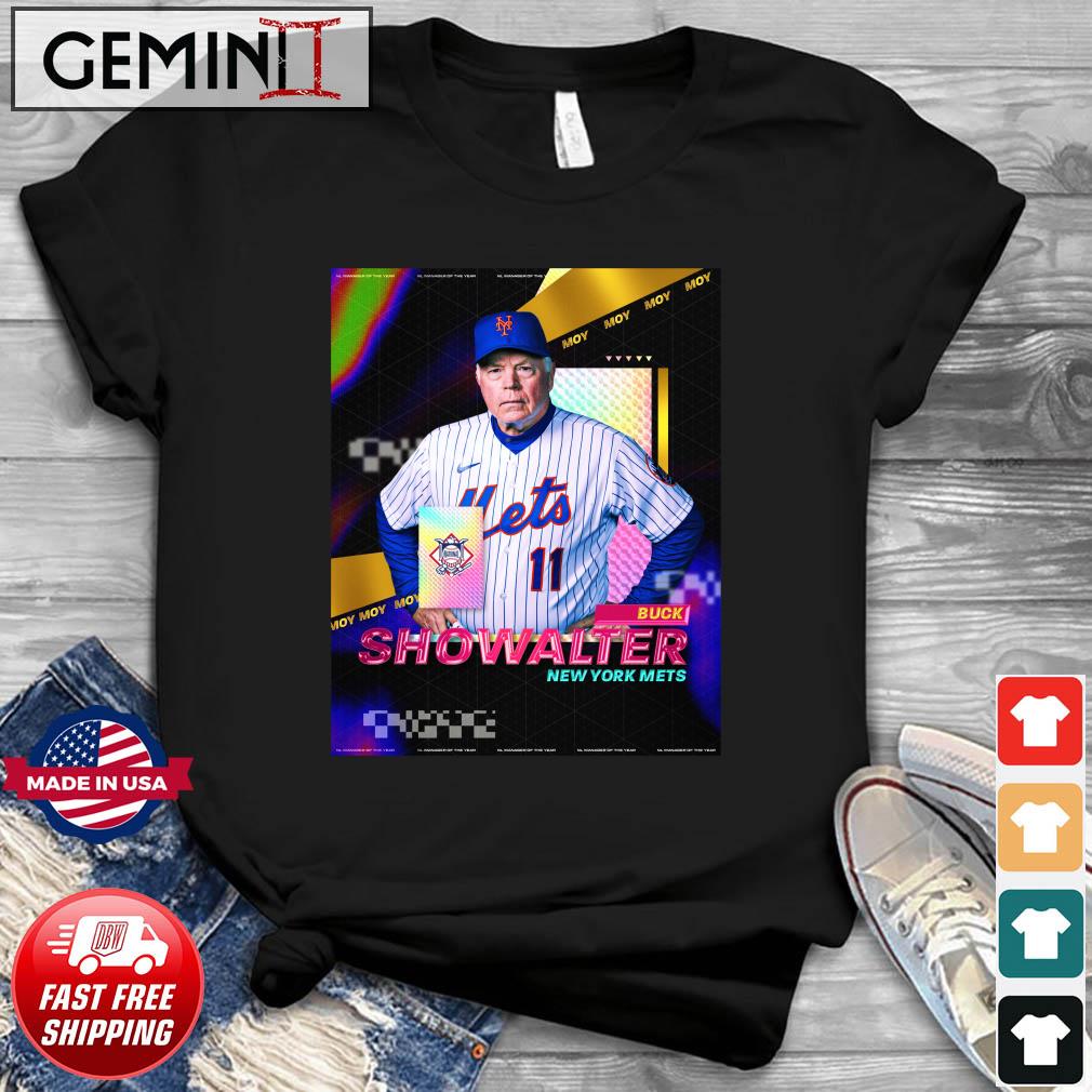 Buck Showalter New York Mets NL Manager Of The Year Shirt