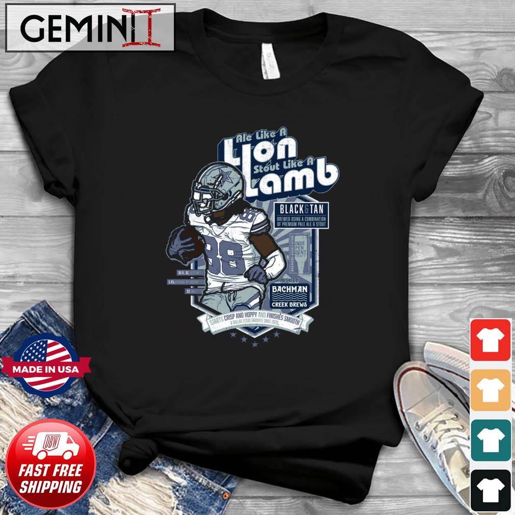 Ceedee Lamb Ale Like A Lion Lamb Shirt