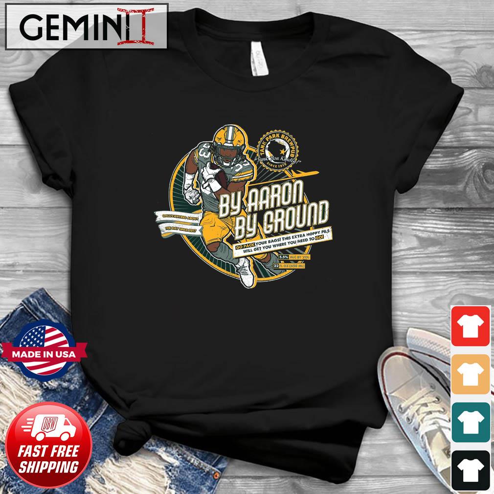 Green Bay Packers Aaron Jones By Aaron By Ground Shirt