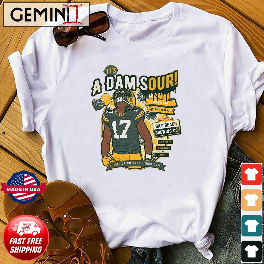 Green Bay Packers Davante Adams It's A Dam Sour Shirt