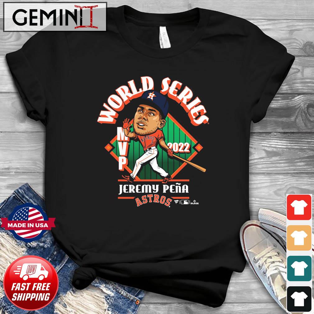 Jeremy Peña Cartoon World Series Champions MVP 2022 Shirt - Limotees