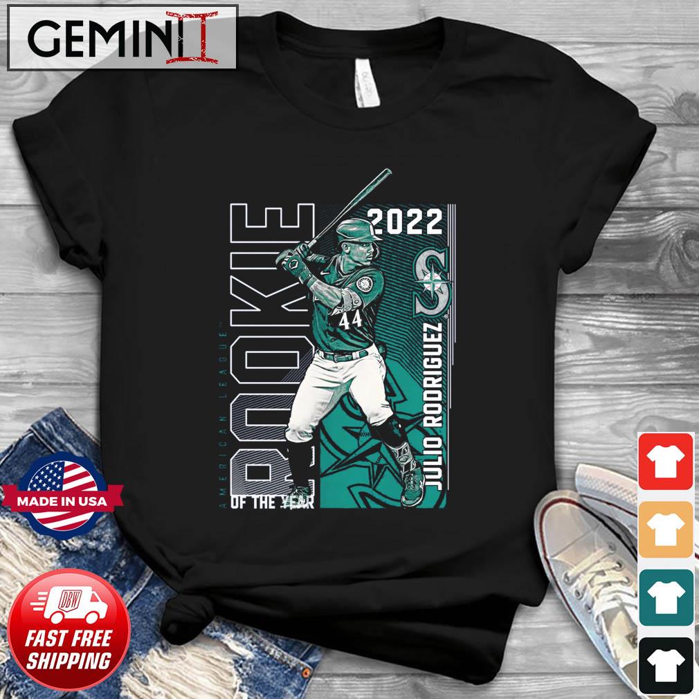 Julio Rodriguez Seattle Mariners 2022 AL Rookie of the Year Shirt