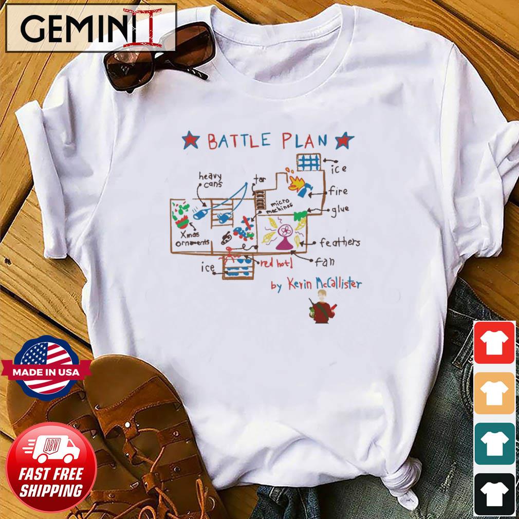 kevin mccallister's battle plan shirt