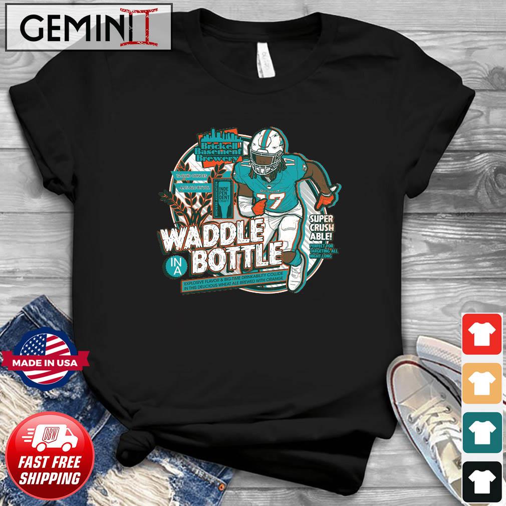 Miami Dolphins Jaylen Waddle Waddle Bottle Shirt