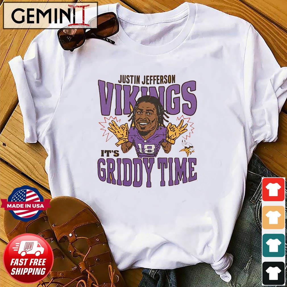 Minnesota Vikings Justin Jefferson It's Griddy Time shirt
