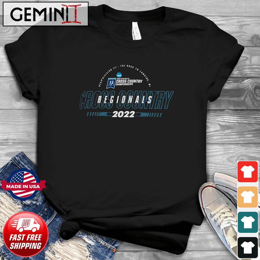 NCAA Division III The Road To Lansing, MI Regionals Cross Country 2022 Shirt