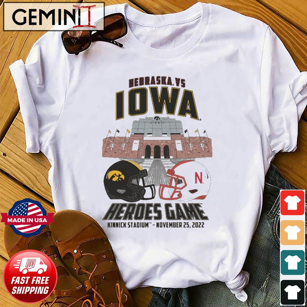 Nebraska Cornhuskers Vs. Iowa Hawkeyes Game Day 2022 Shirt