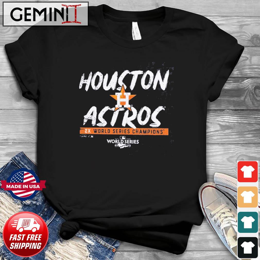 Official Houston Astros 2X World Series Astros Champions shirt