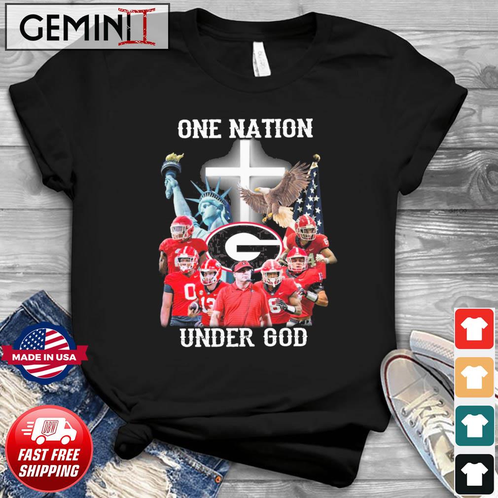 One Nation Under God Georgia Bulldog SEC 2022 Shirt