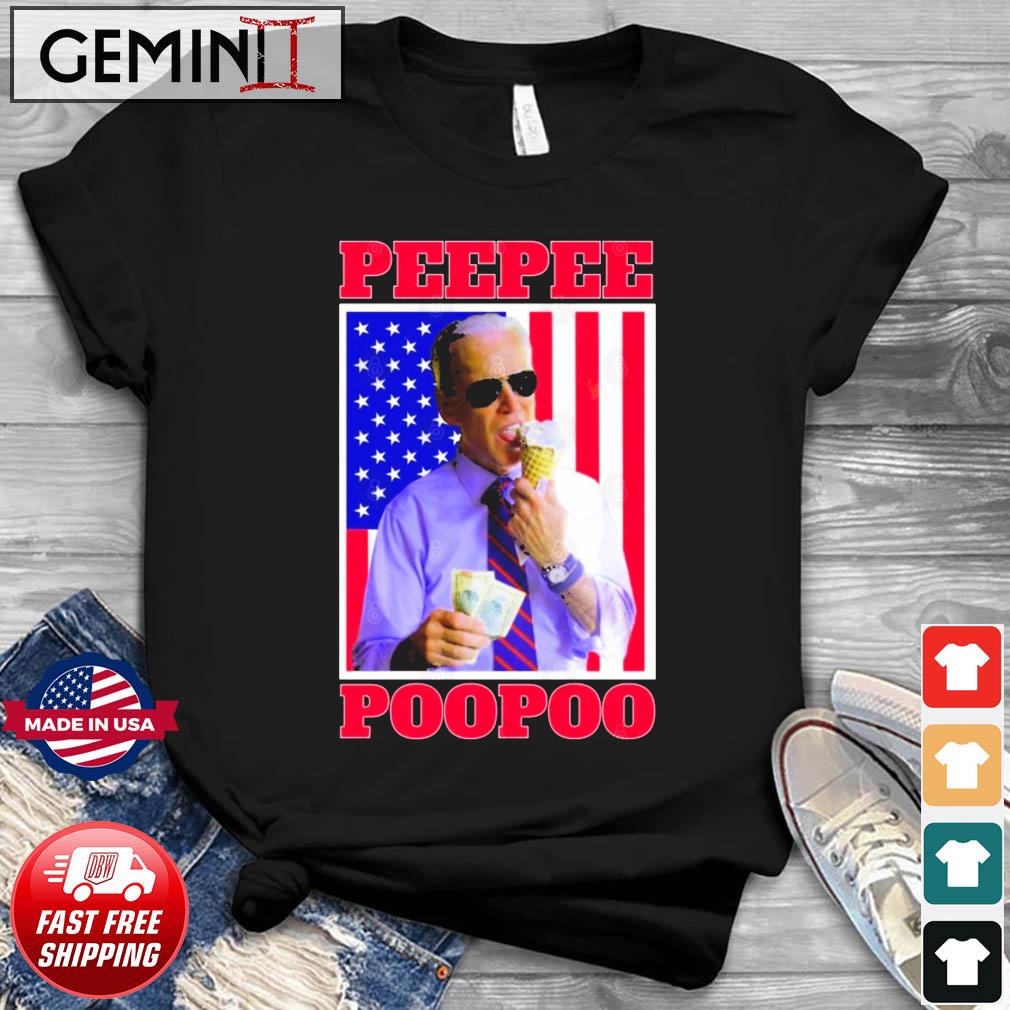PeePee PooPoo.Funny Biden Meme T-Shirt