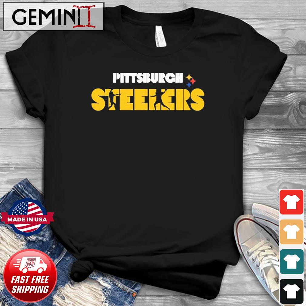 Pittsburgh Steelers Silhouette Logo T-Shirt