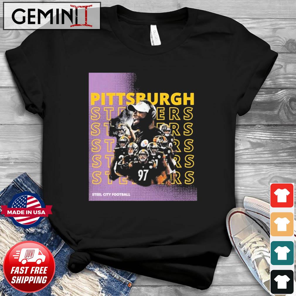 Pittsburgh Steelers Steel City NFL Football shirt