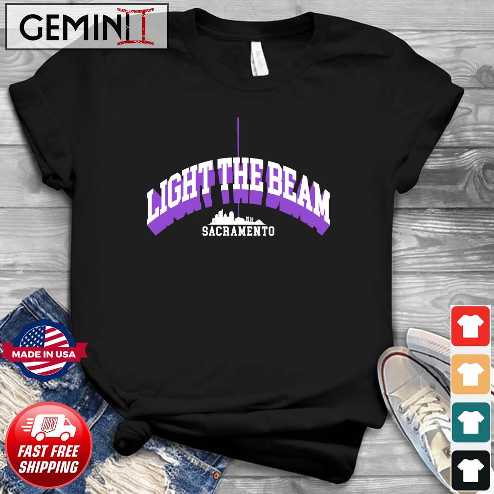 Sacramento Kings Light The Beam City Skylines shirt