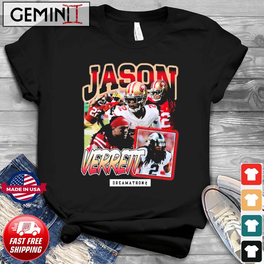 San Francisco 49ers Jason Verrett Black Dreamathon Shirt
