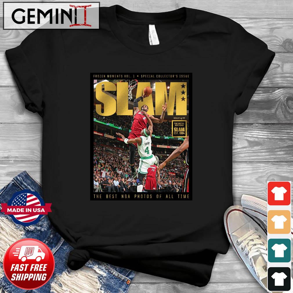 SLAM Miami Heat Lebron James The Best NBA Photos Of All Time Shirt