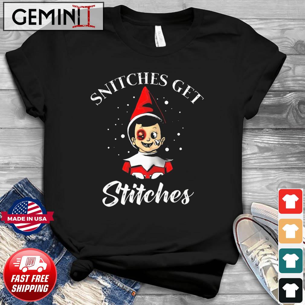 Snitches Get Stitches Christmas 2022 Shirt