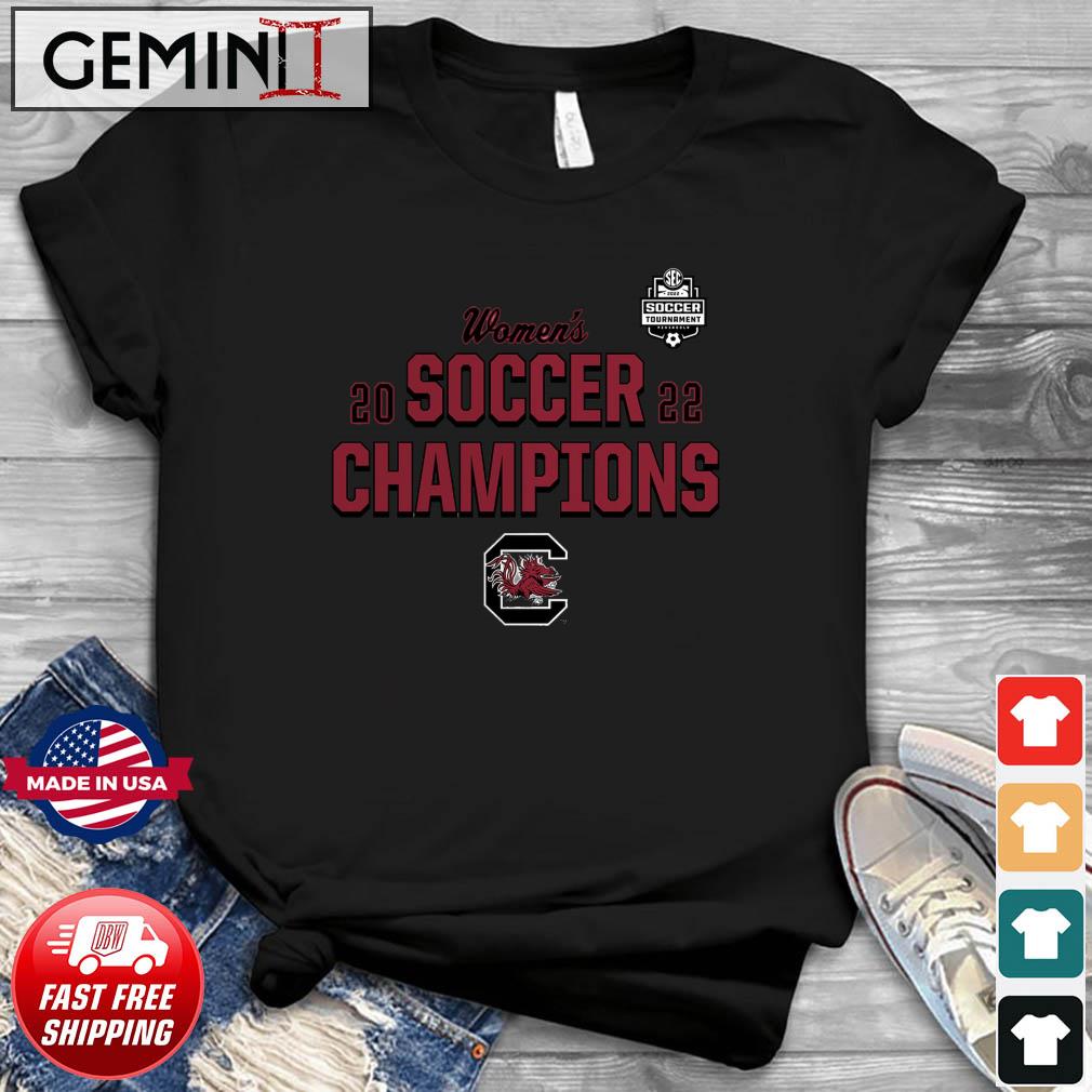 South Carolina Gamecocks SEC Women's Soccer Champions 2022 Shirt