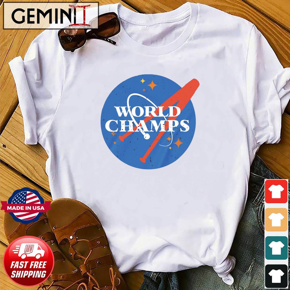 Space NASA Houston Astros World Champs shirt