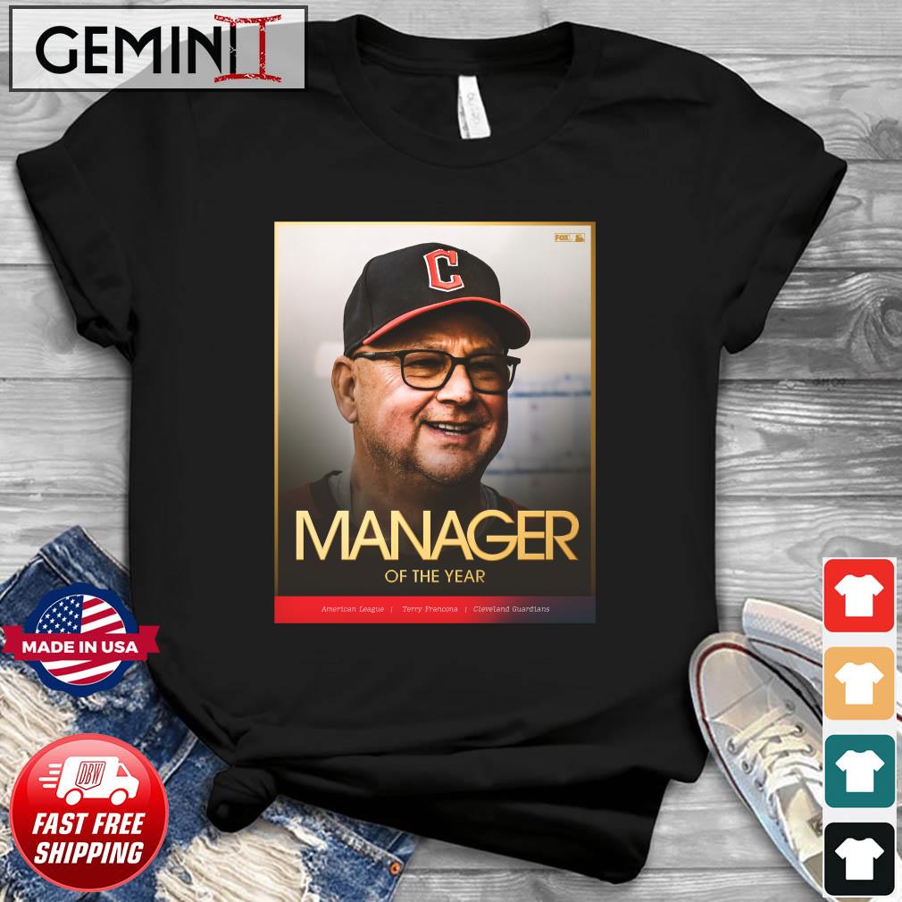Terry Francona 2022 AL Manager of the Year shirt