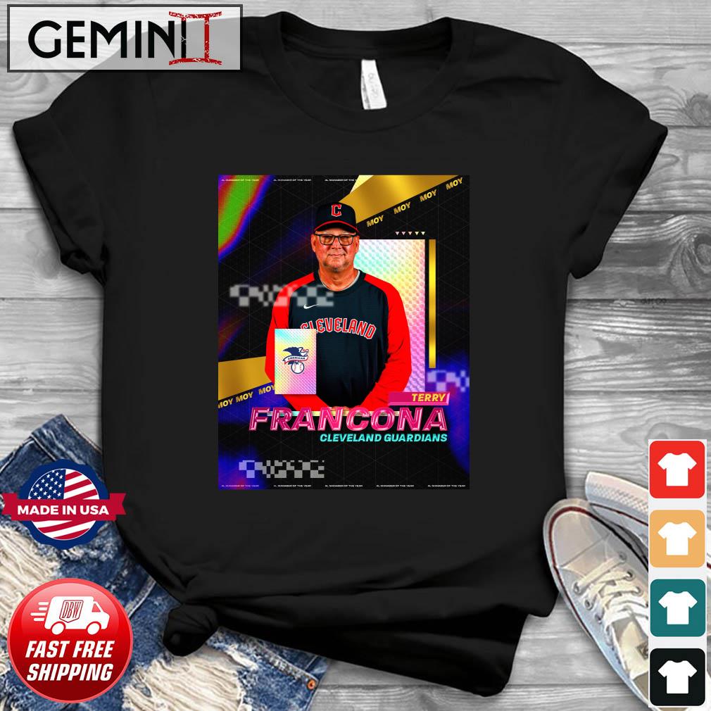 Terry Francona Cleveland Guardians AL Manager Of The Year Shirt