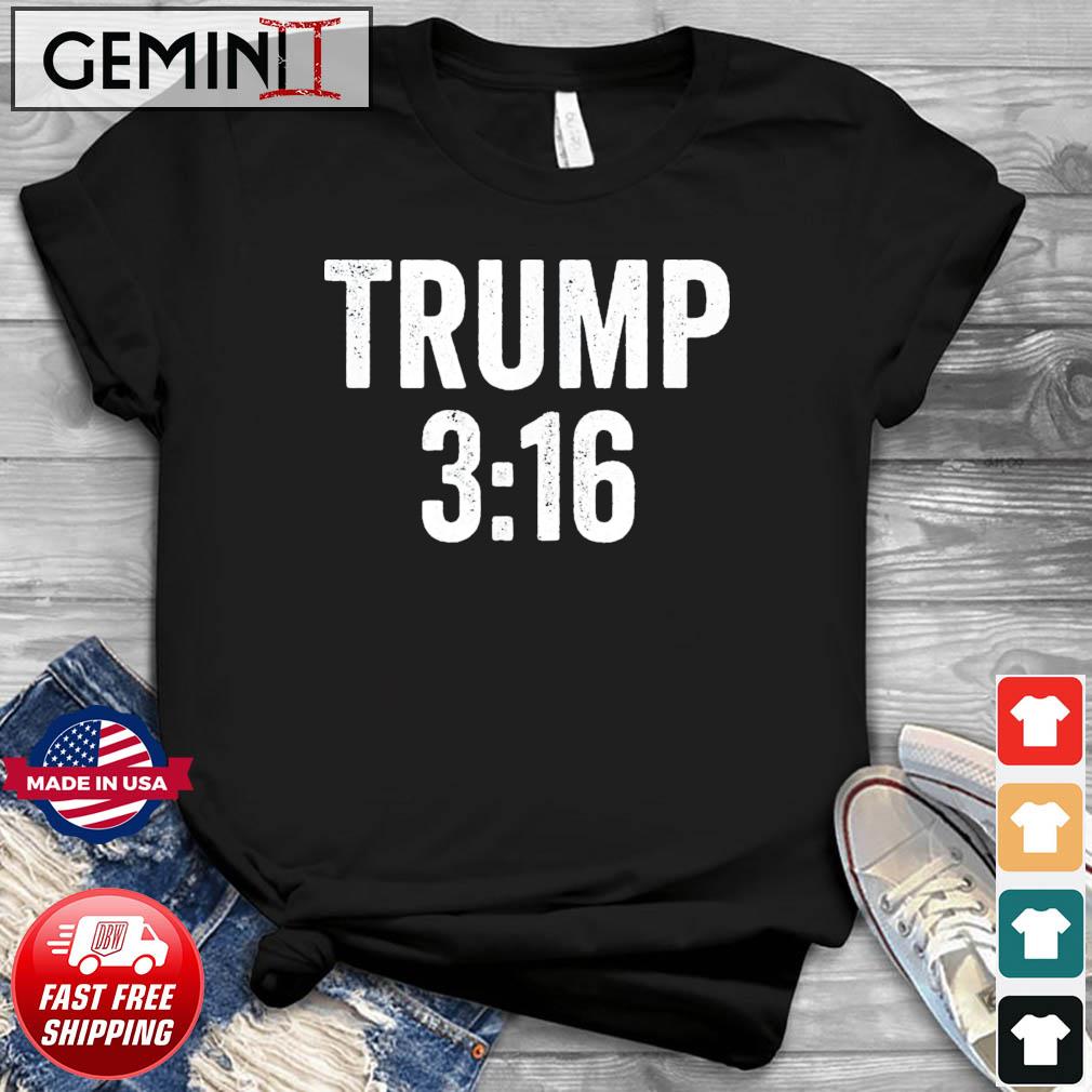 Trump 3 16 USA Patriotic T-Shirt
