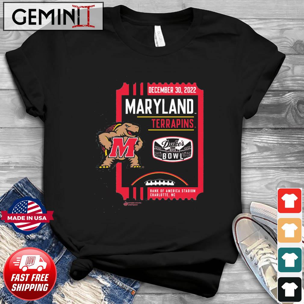 2022 Duke's Mayo Bowl Maryland Terrapins T-Shirt