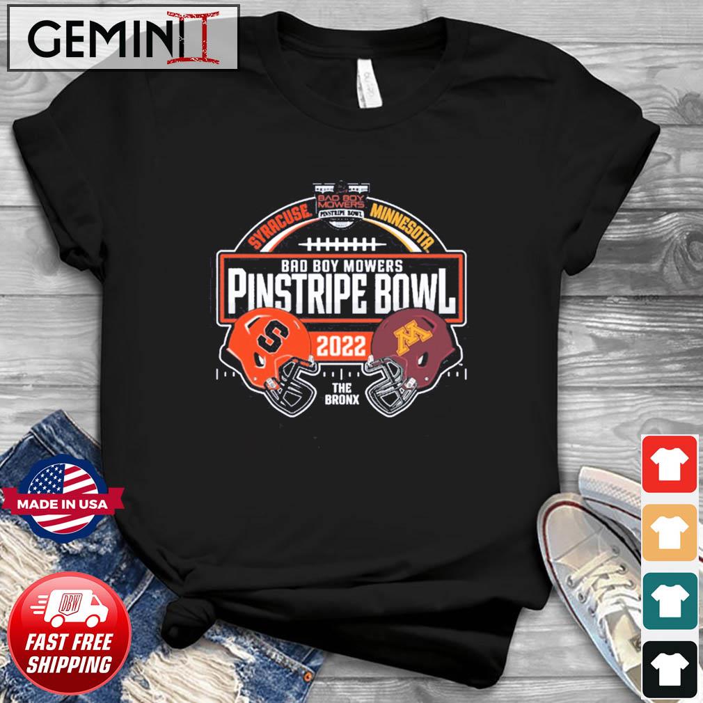 2022 Pinstripe Bowl 2-Team Match-up Shirt