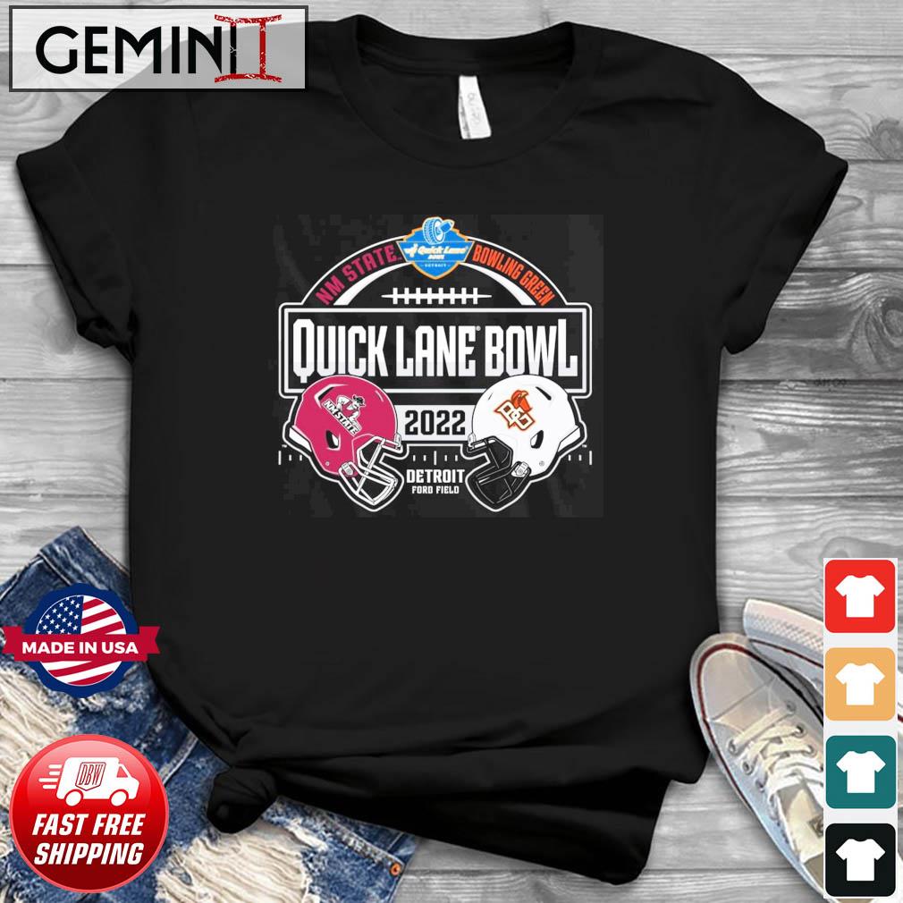 2022 Quick Lane Bowl Game New Mexico State vs Bowling Green Shirt