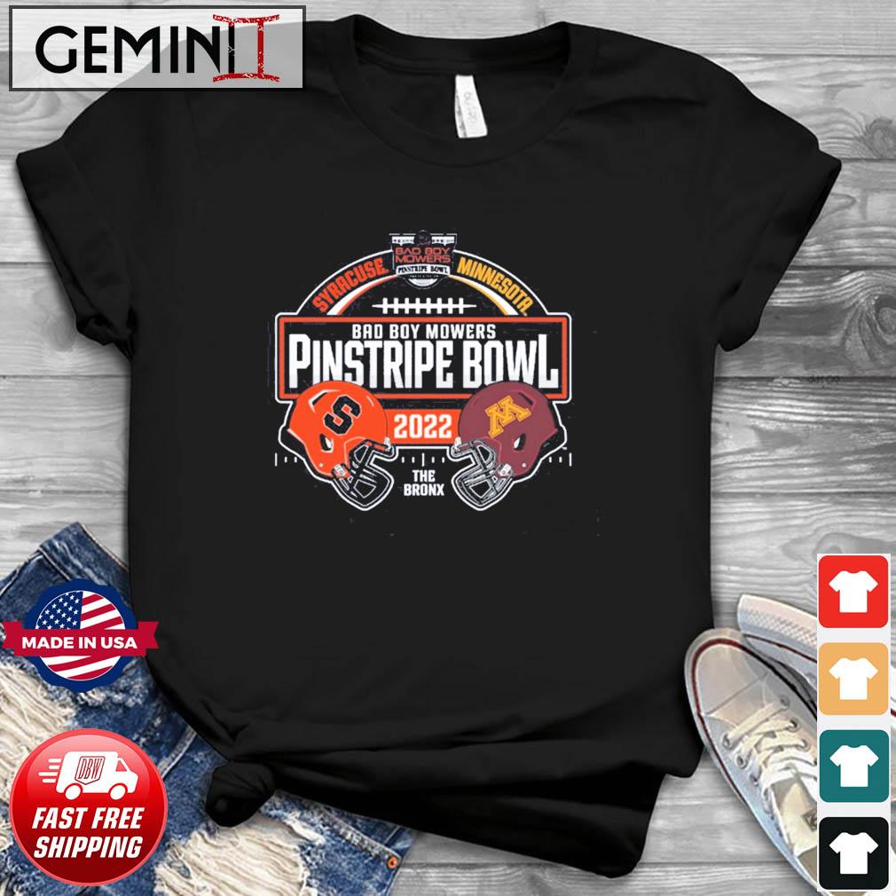 2022 Syracuse Orange Pinstripe Bowl Match-up Shirt