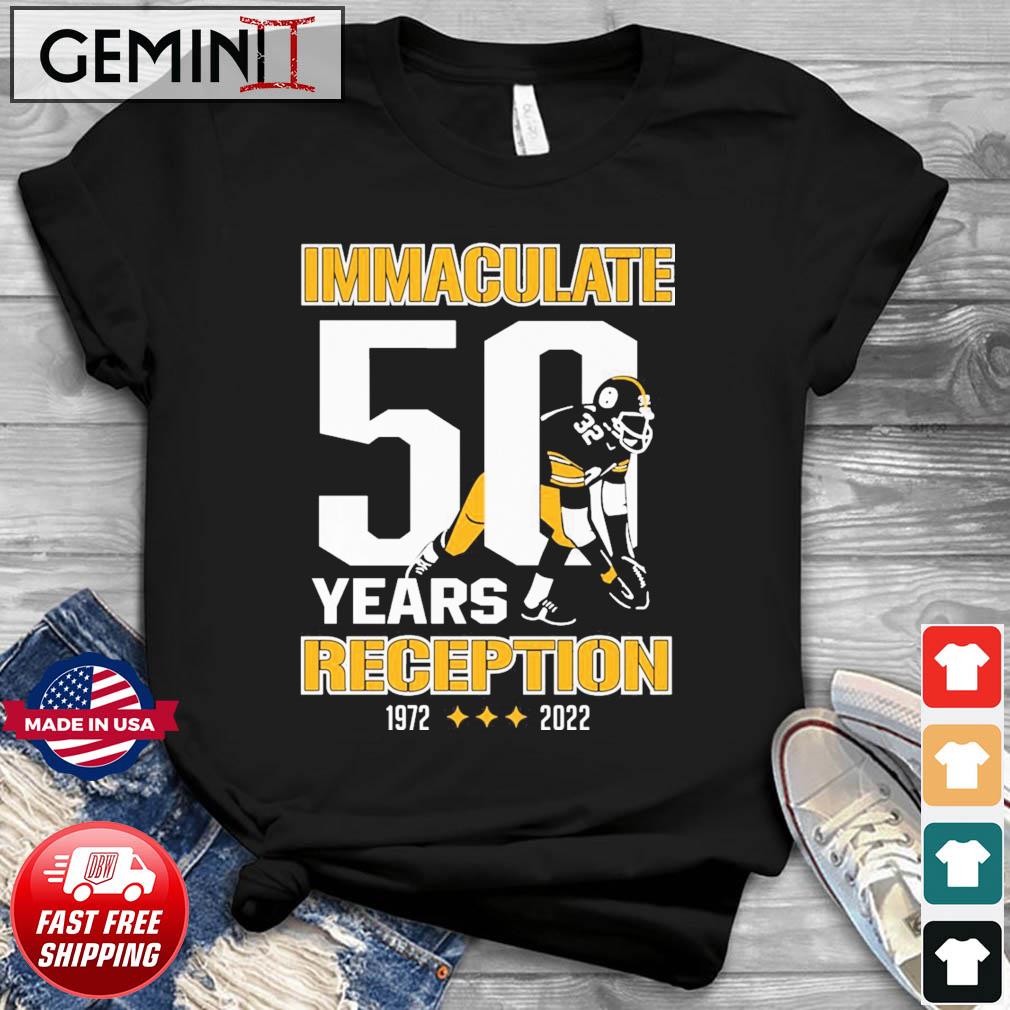 50 Years Immaculate Reception Franco Harris 1972-2022 Shirt