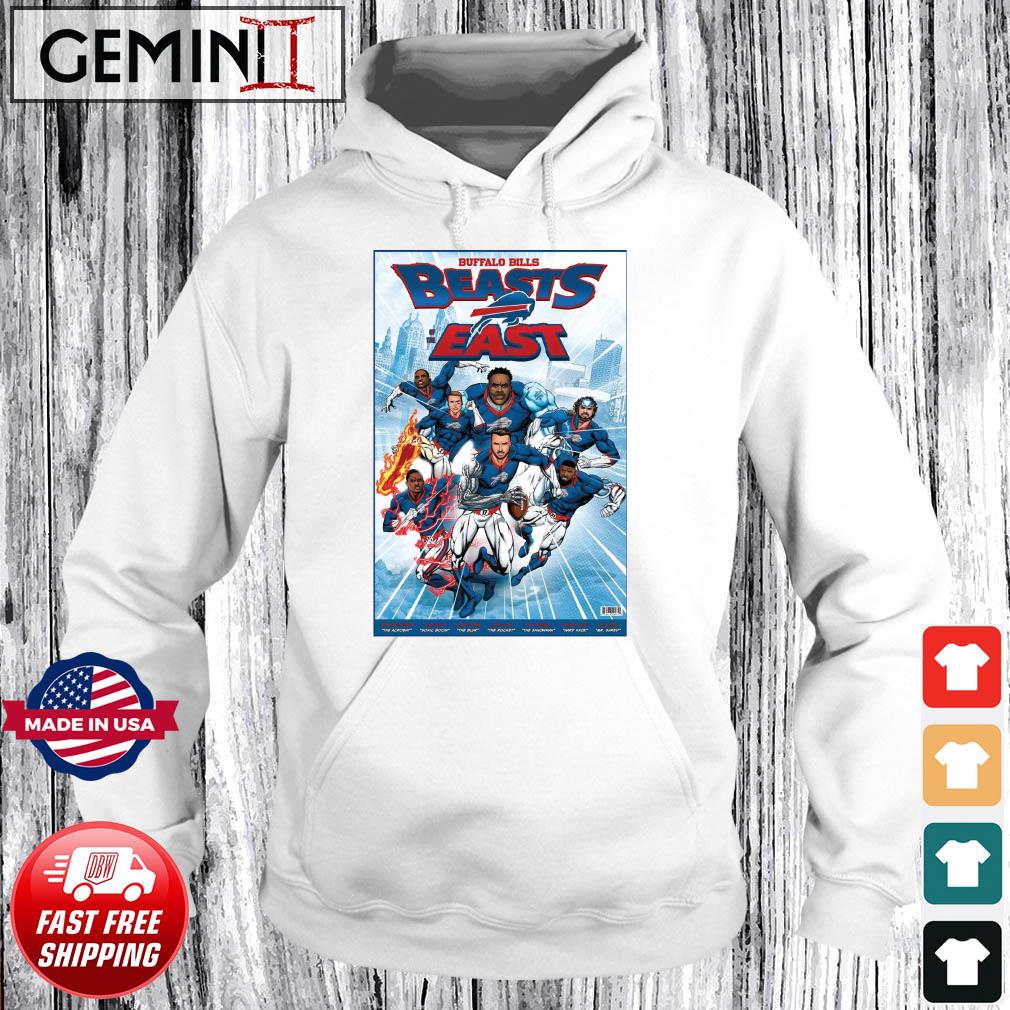 Buffalo Bills Beasts East Super Hero At Wegmans Division Champions Shirt  Hoodie