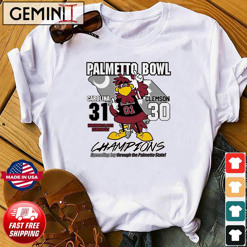 Carolina Gamecocks Palmetto Bowl Champions 31-30 Shirt