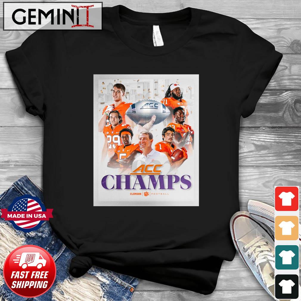 Clemson Tigers Team ACC Champions 2022 Shirt
