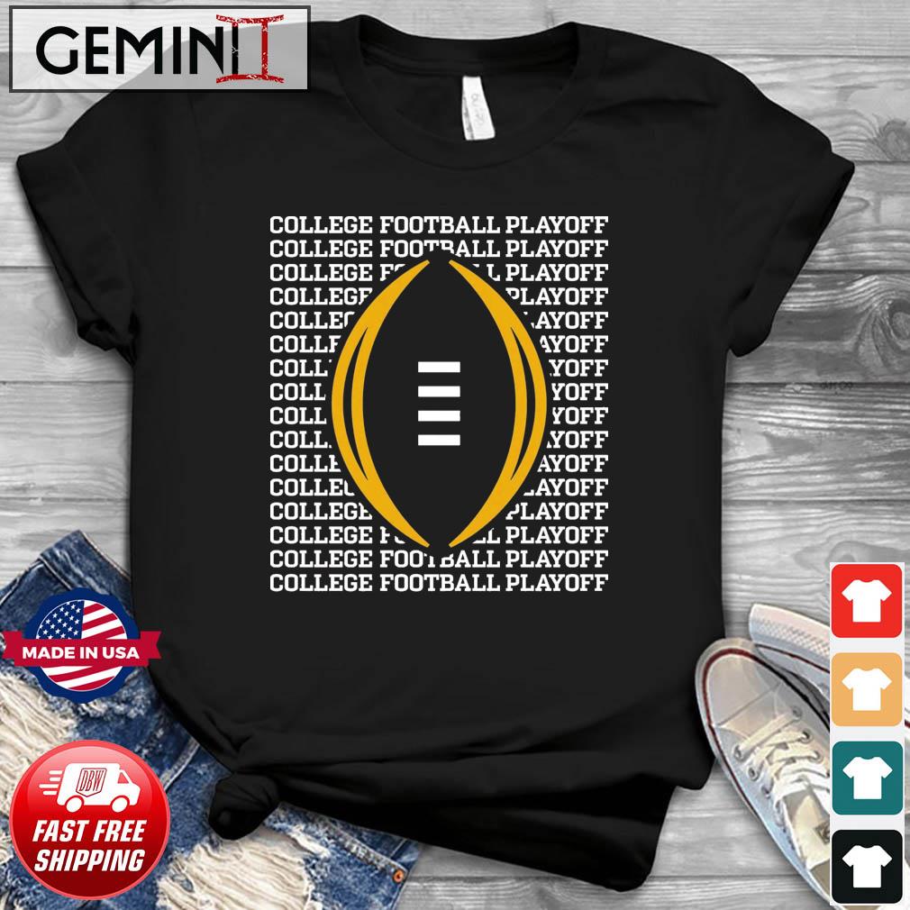 College Football Playoff 2023 National Championship Game Repeating Shirt