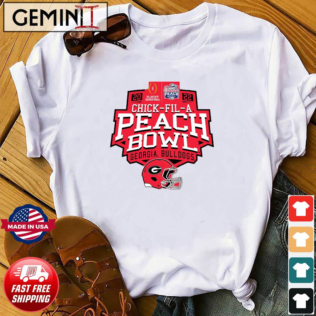 College Football Playoff Semifinals Chick-fil-A Peach Bowl 2022 Georgia Bulldogs Shirt
