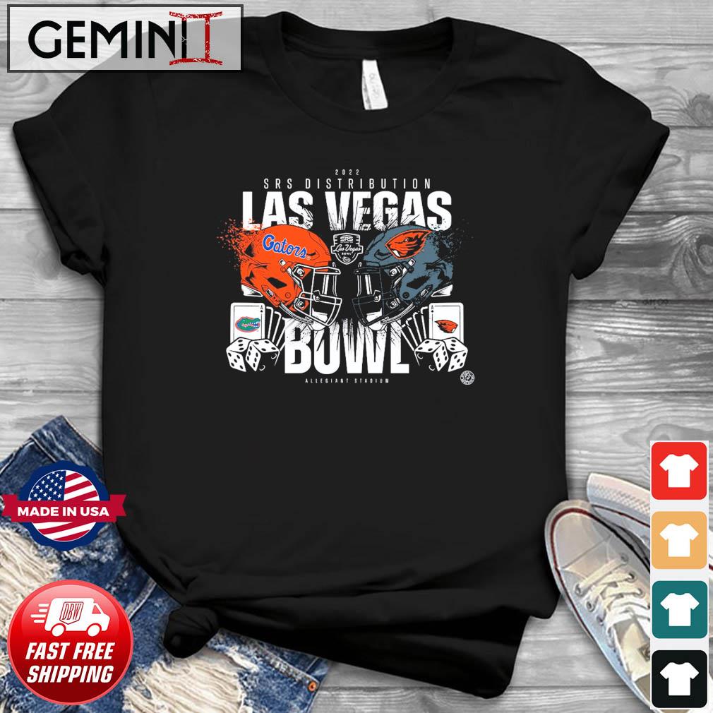 Florida Gators vs Oregon State Football 2022 SRS Distribution Las Vegas Bowl Shirt