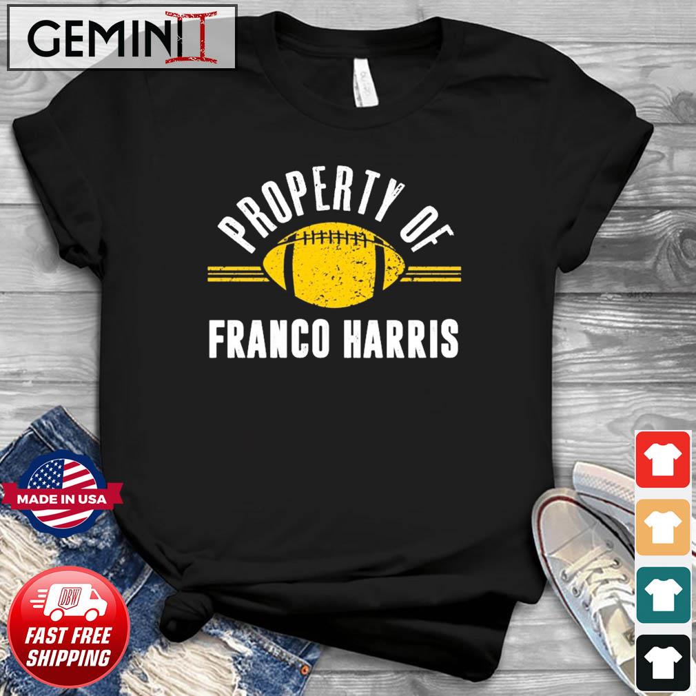 Franco Harris Property Of Pittsburgh Football Shirt