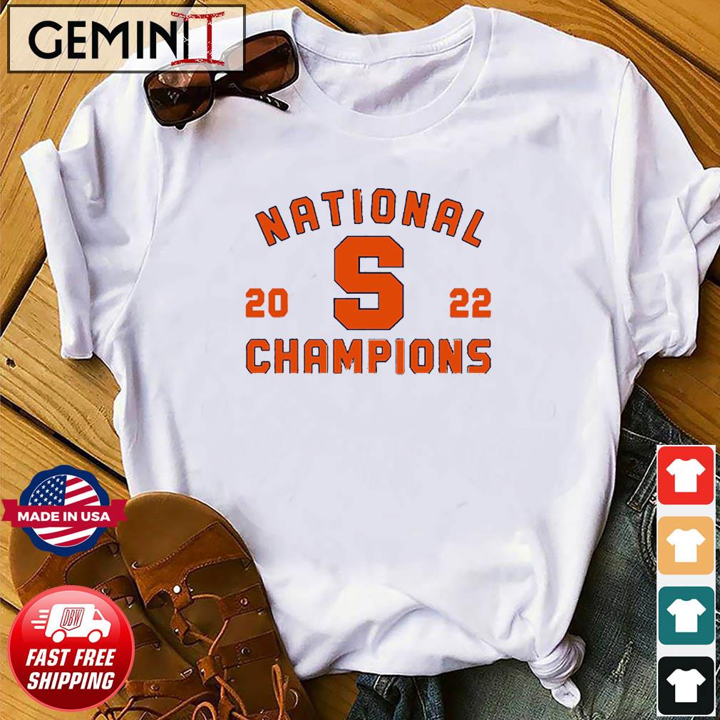 Men's Soccer NCAA Champions Syracuse Orange Shirt